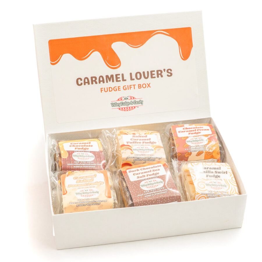 Caramel Lover's Fudge Gift Box
