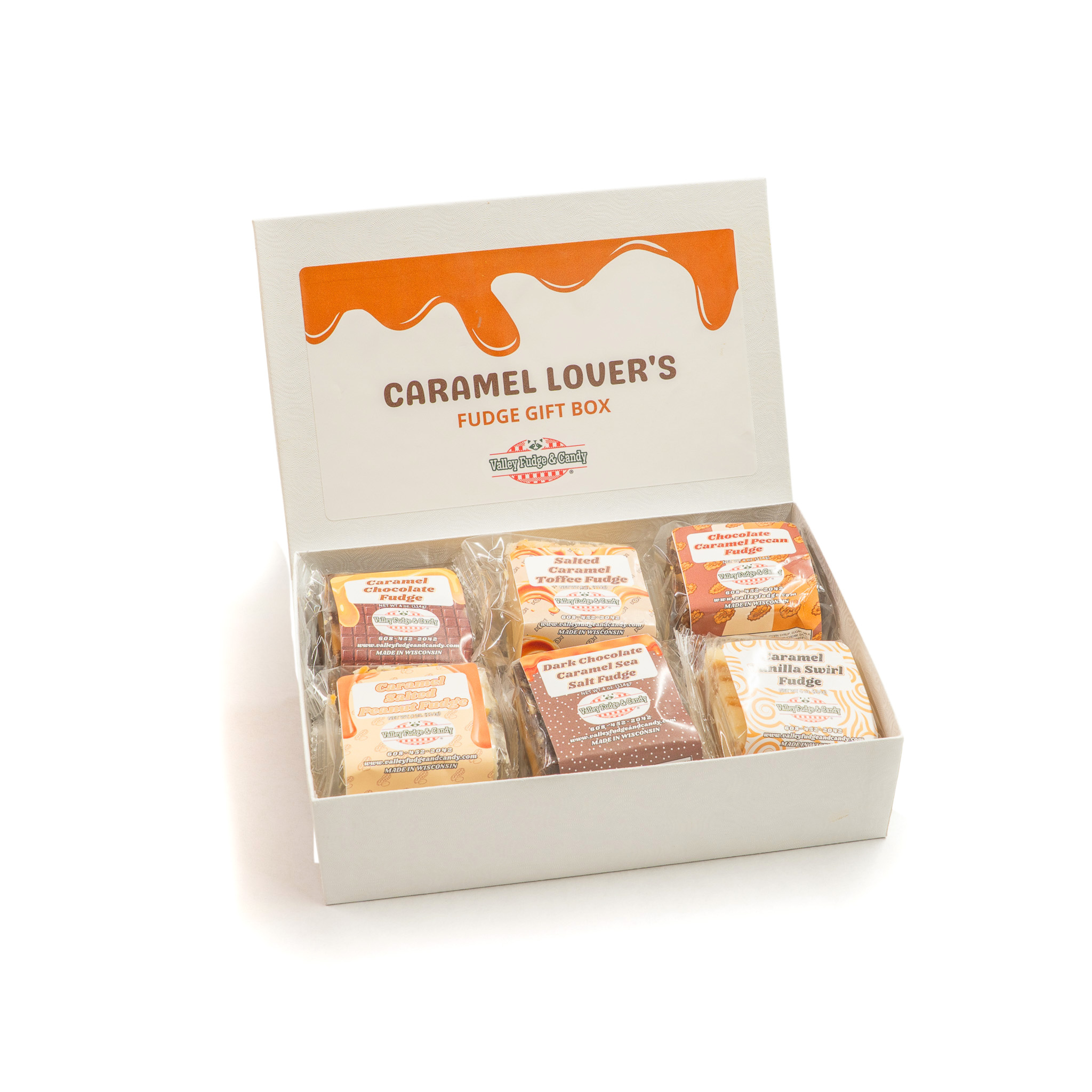 Caramel Lover's Fudge Gift Box