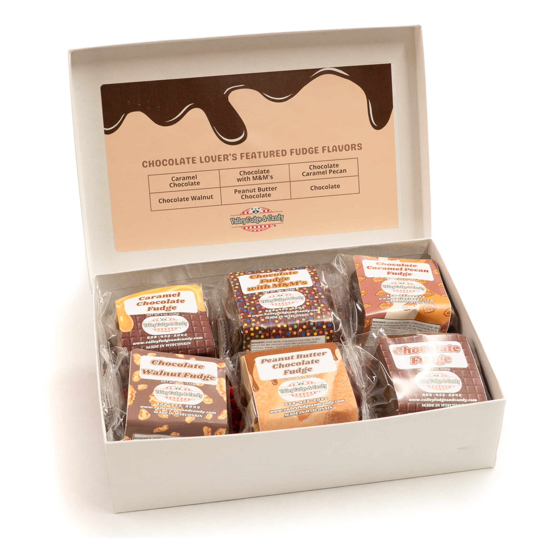 Chocolate Lover's Fudge Gift Box - Image 3
