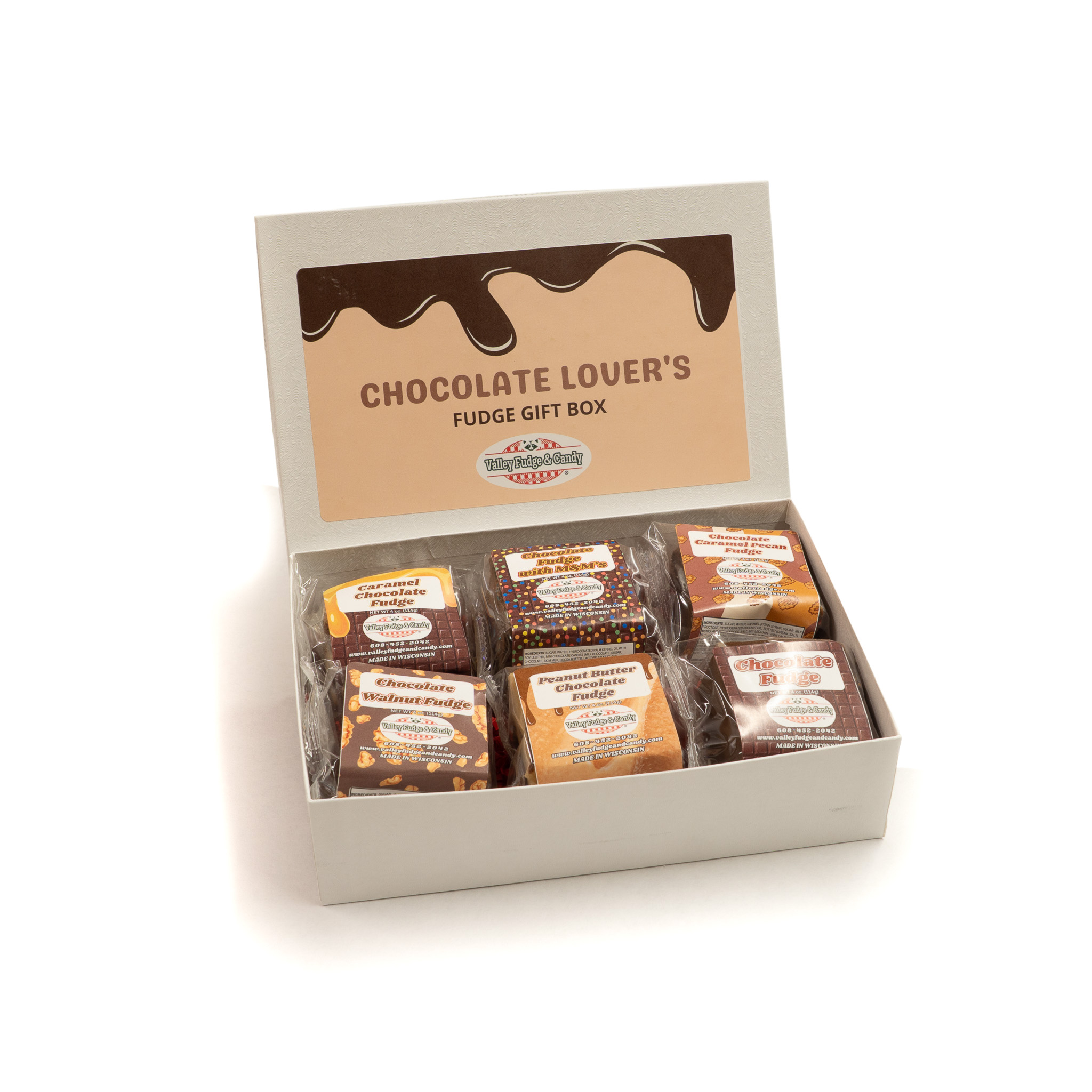 Chocolate Lover's Fudge Gift Box