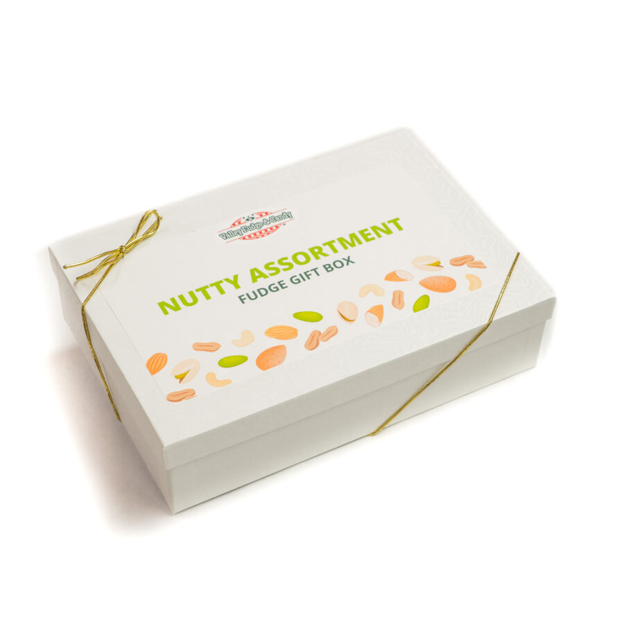 Alternative view of Nutty Assortment Fudge Gift Box