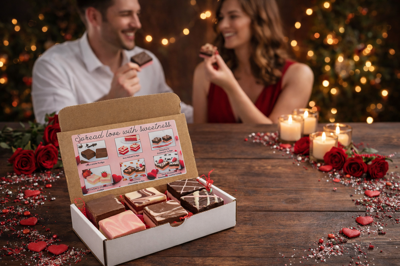 Valentine's Day Fudge Gift Box - Image 14