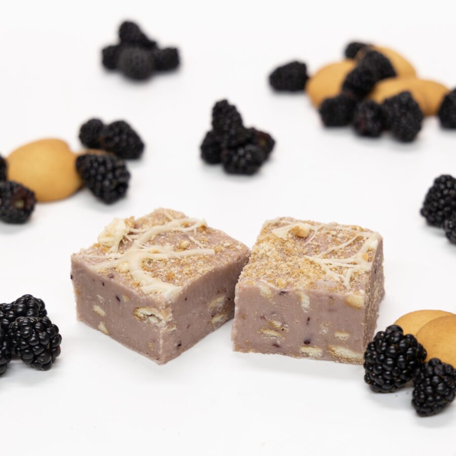Blackberry Cobbler Fudge Product Photo