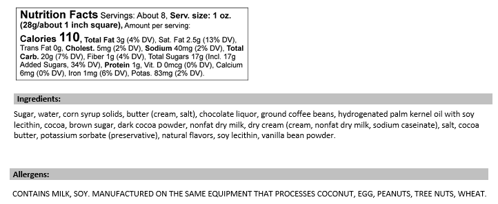 Dark Chocolate Espresso Fudge - Image 3