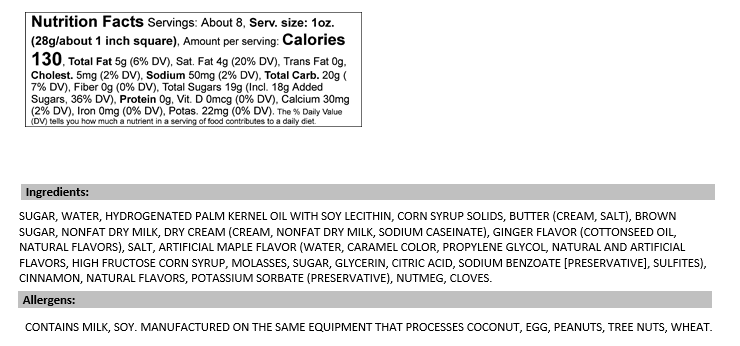 Gingerbread Fudge - Image 3
