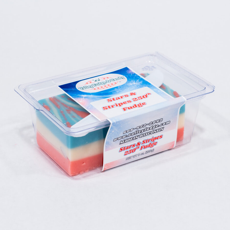 Alternative view of Stars & Stripes 250th Fudge