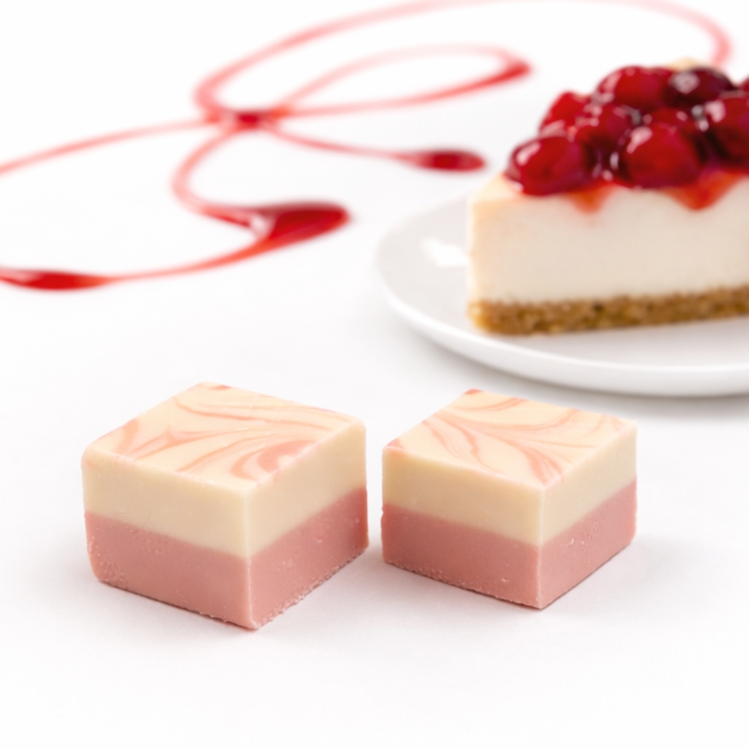 Cherry Cheesecake Fudge