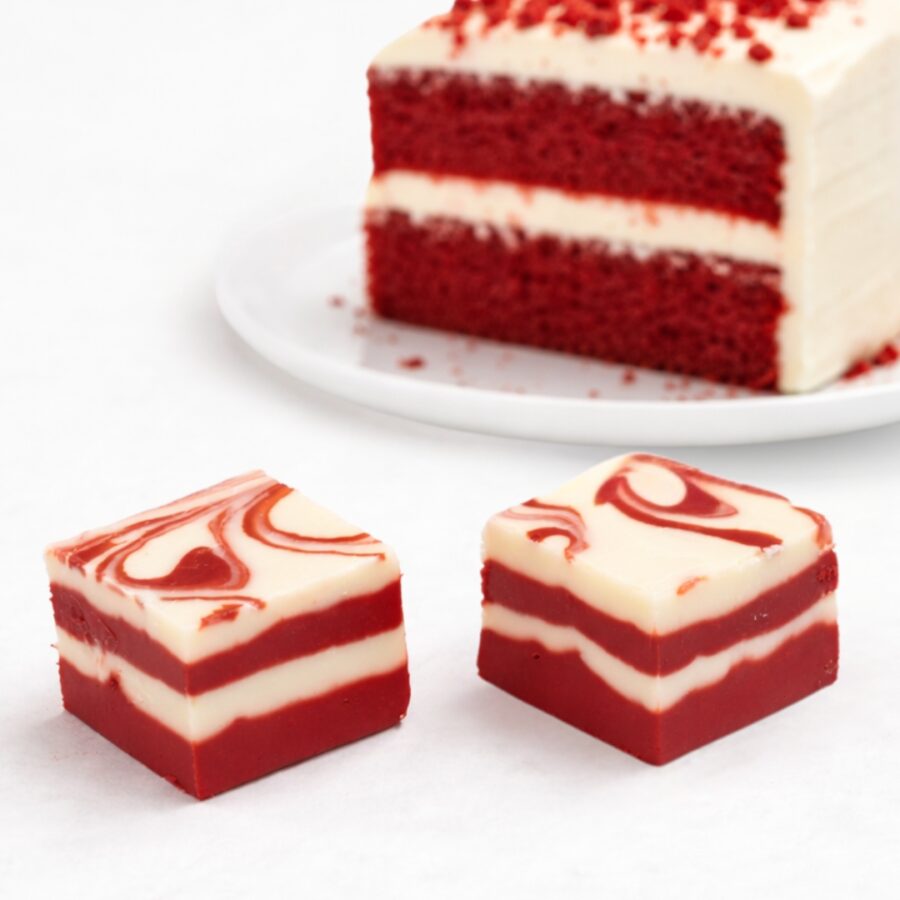 Red Velvet Fudge